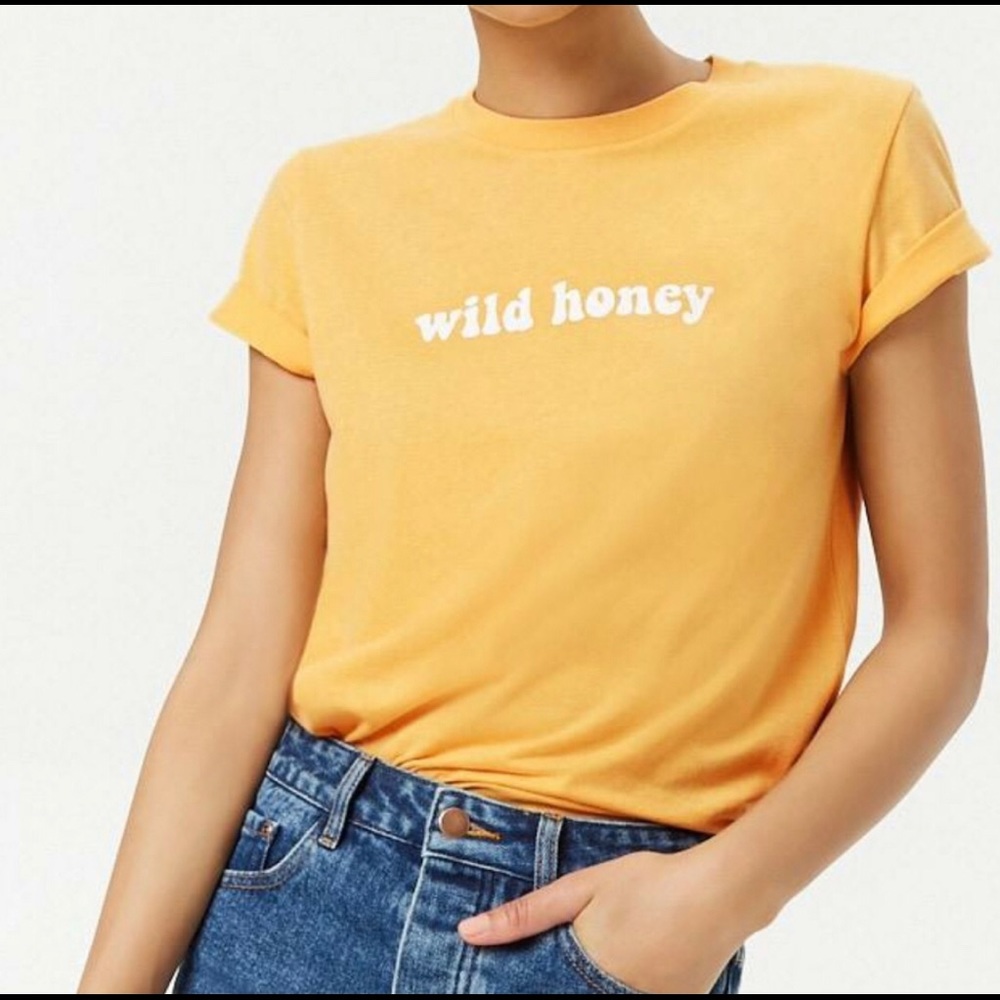 Yellow Graphic Tee